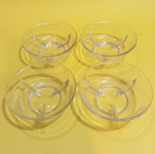 Set glass shrimp - set, 4