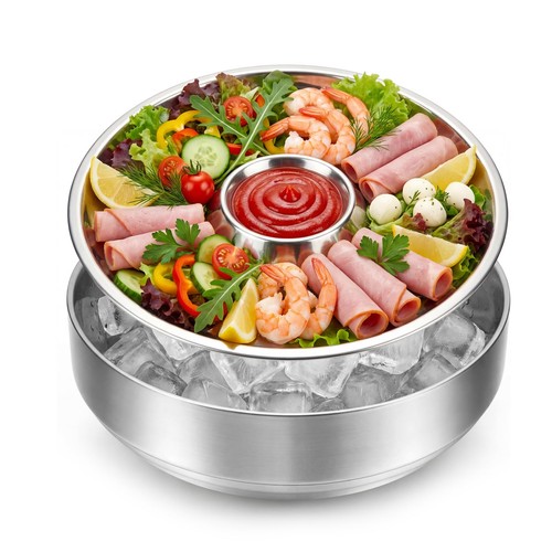 Shrimp cocktail serving dish - shrimp,