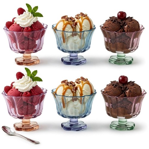 Set 210ml footed glass - footed,