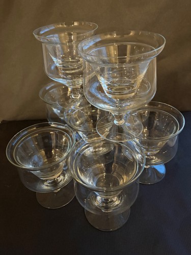 Vintage set clear 2 - of,