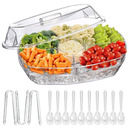 Fruit ice serving tray - ice,