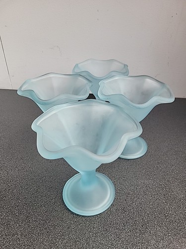 4xvintg blue frosted ruffled - 4xvintg,