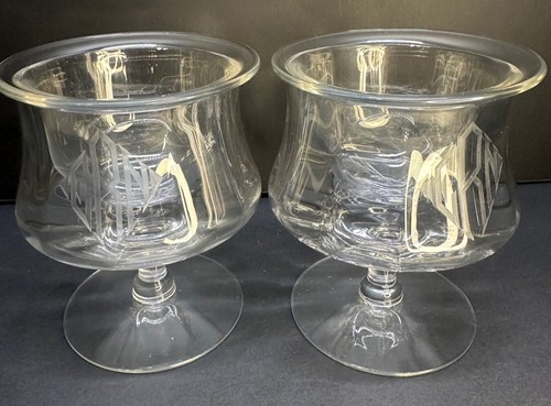 Vtg glass shrimp cocktail - vtg,