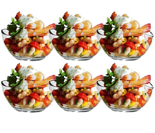 Prawn cocktail bowls - 6x,